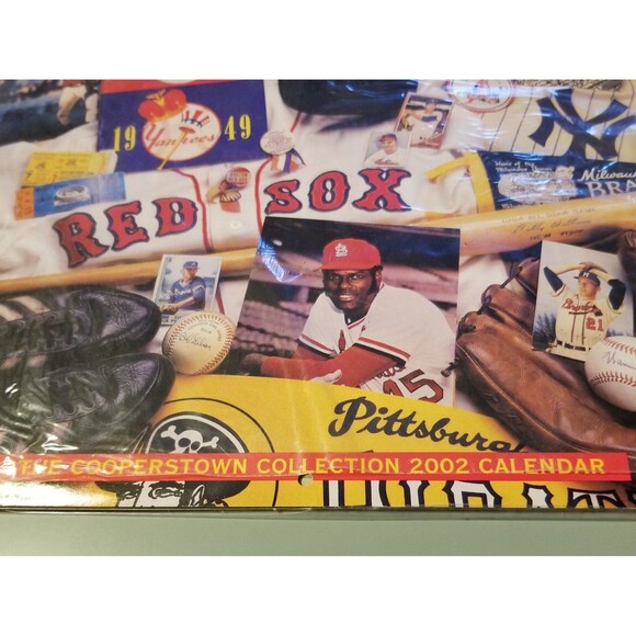 Baseball hall of fame 2002 calendar new open seal - Picture 2 of 5